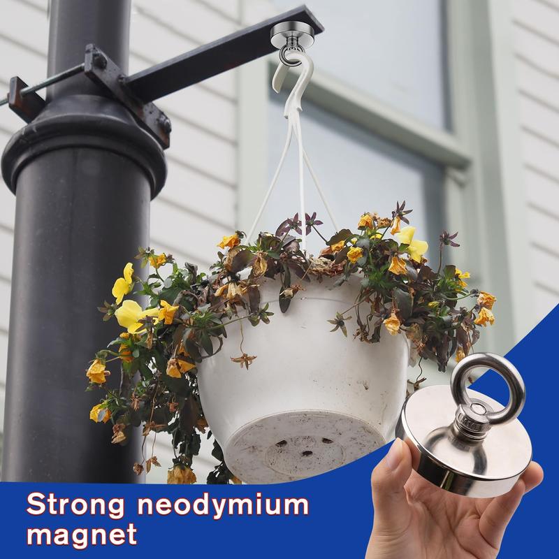 Fishing Magnet: 350LBS Super Strong Neodymium Magnet 🧲