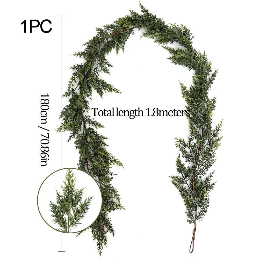 🎅⛄2025 Christmas Artificial Cedar Garland🎄
