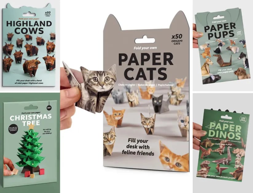 ✨Easy DIY Paper Cats Kit