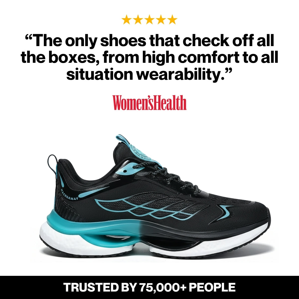 Hands Free and Supportive Walking Shoes