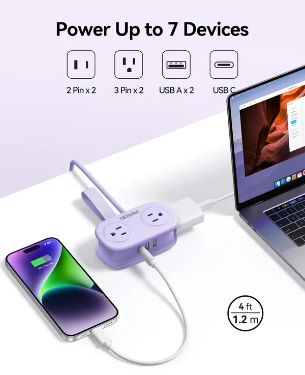 🔥7 in 1 Travel Power Strip