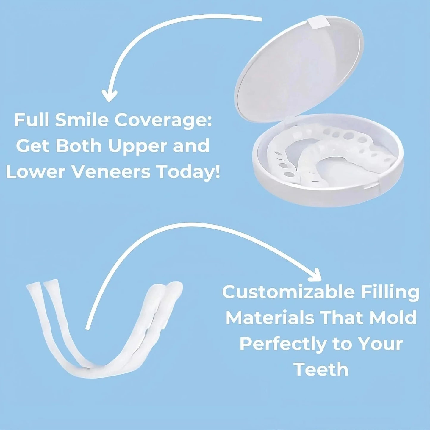 Tiktrove Clip-on Veneers