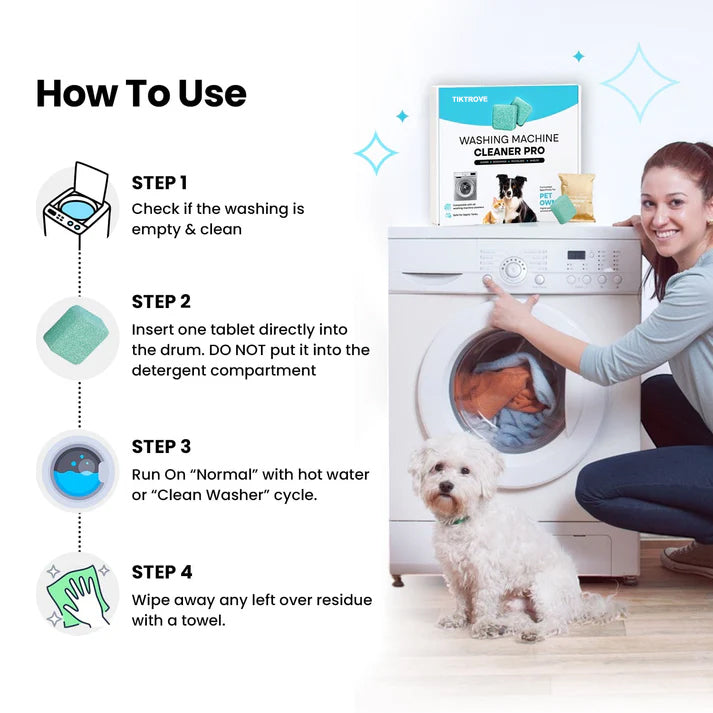 Tiktrove Washing Machine Cleaner Pro