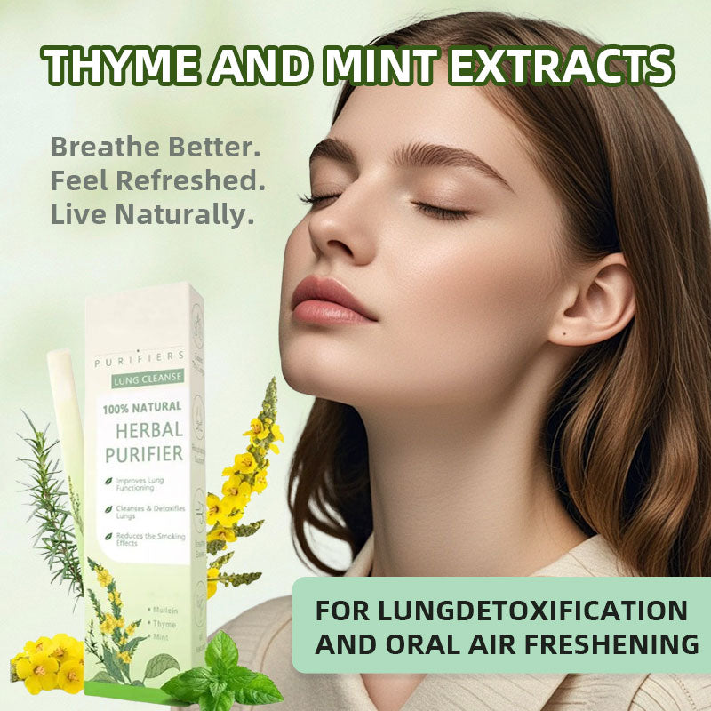 Mullein Relaxation Stick – Soothes Lungs, Detoxifies, Freshens Breath