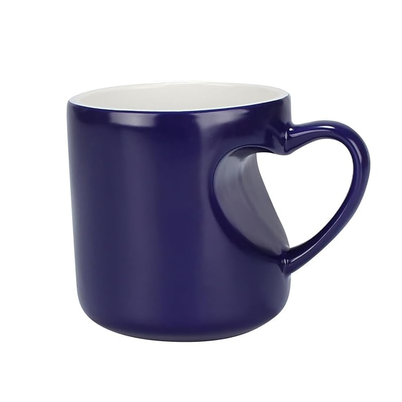 Heart-Shaped Color Changing Magic Ceramic Mug
