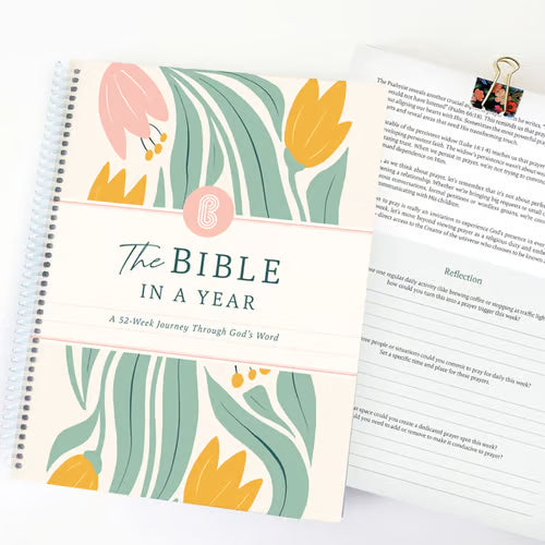 The Bible In A Year - 52 Week Bible Journal