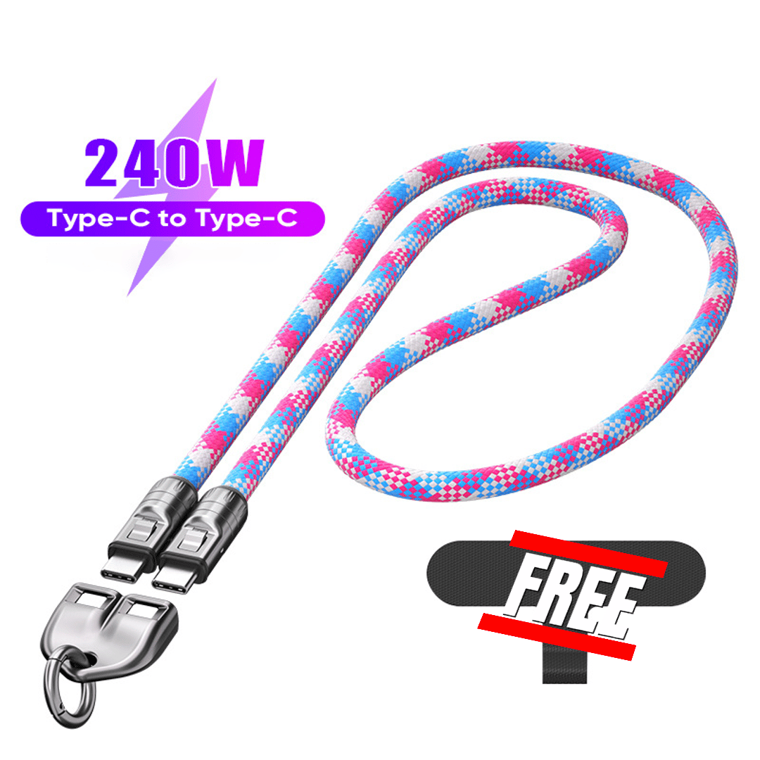 🔥240W USB-C Fast Charging Phone Lanyard