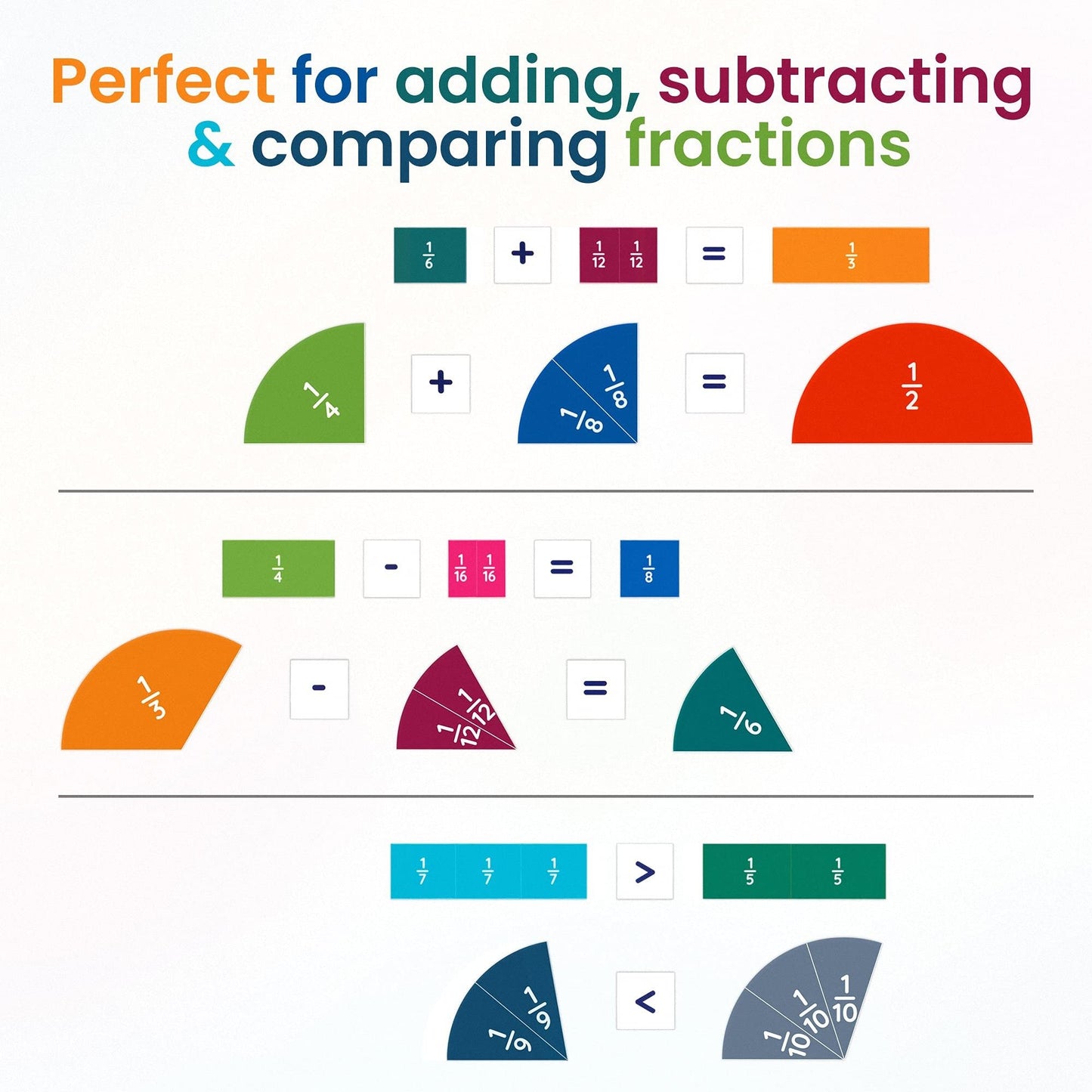 ⭐TIKTROVE Magnetic Math Master Set - 102 pcs!