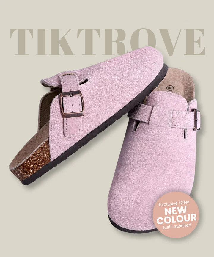 Genuine Suede Clogs by Tiktrove