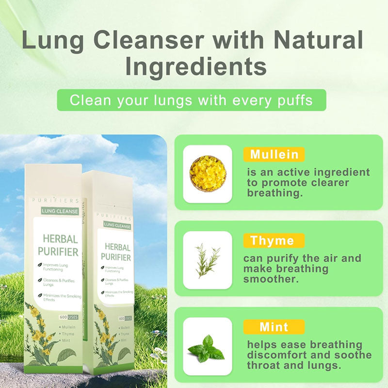 Mullein Relaxation Stick – Soothes Lungs, Detoxifies, Freshens Breath
