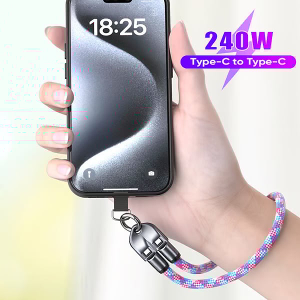 🔥240W USB-C Fast Charging Phone Lanyard