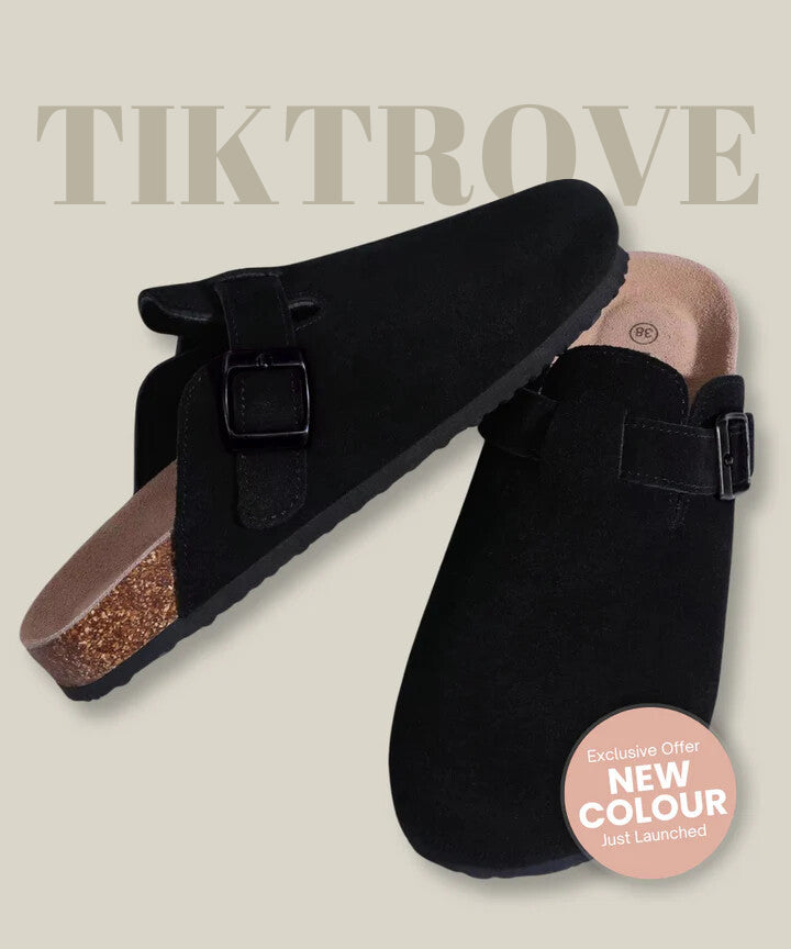 Genuine Suede Clogs by Tiktrove