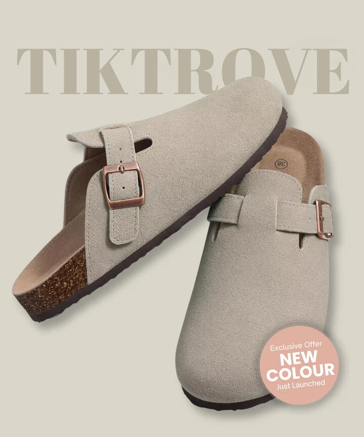 Genuine Suede Clogs by Tiktrove