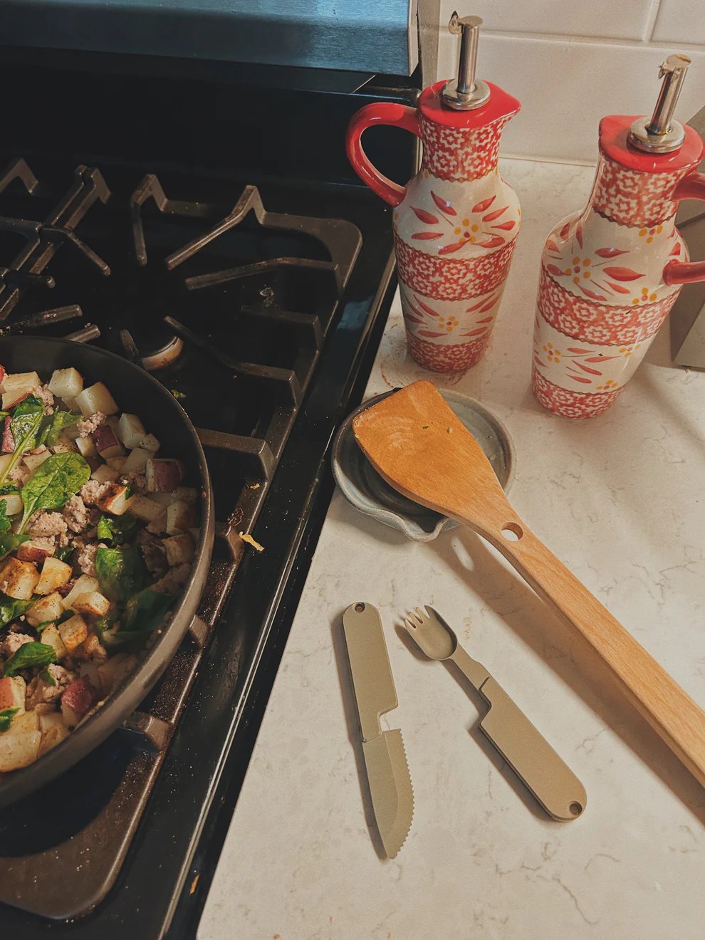 Camping Eating Utensils Set