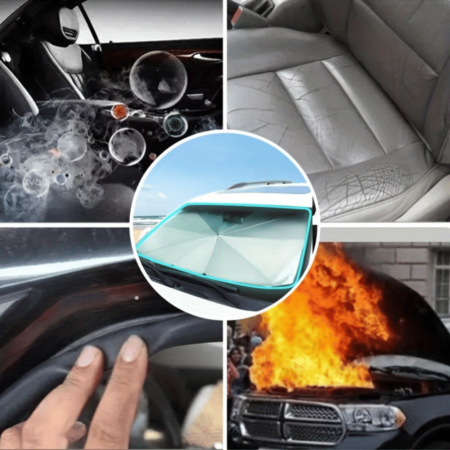 2025 Foldable Anti-UV Windshield Sunshade