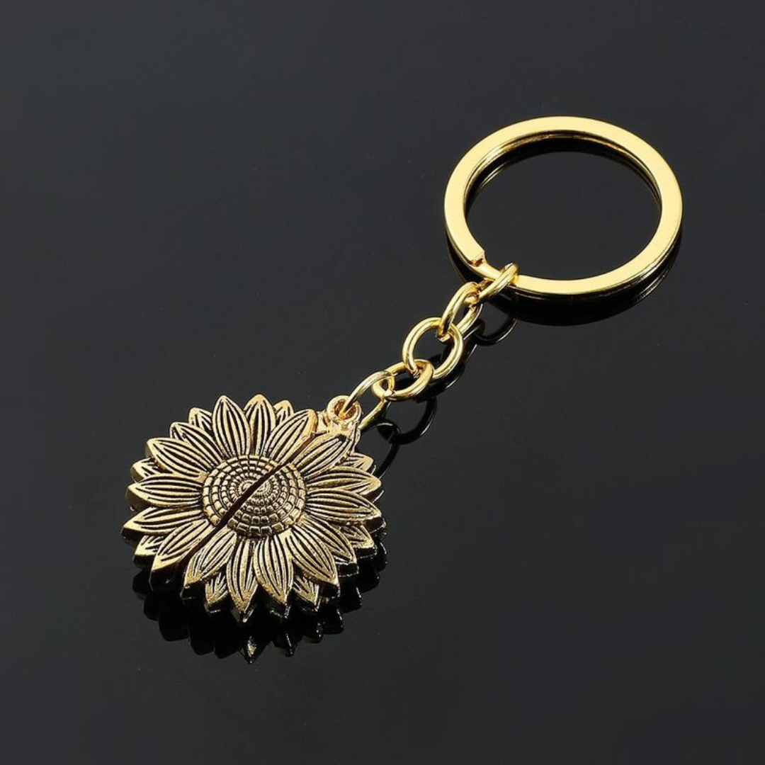 Sunflower Key Chain