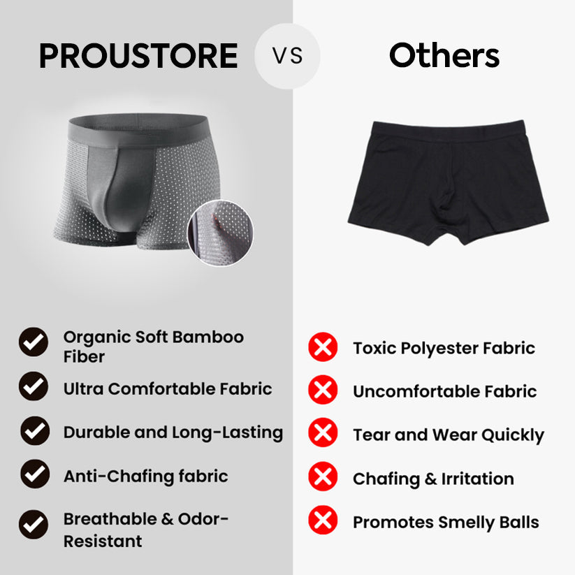 FIBRE BOXER SHORTS - FOR ALL-DAY COMFORT