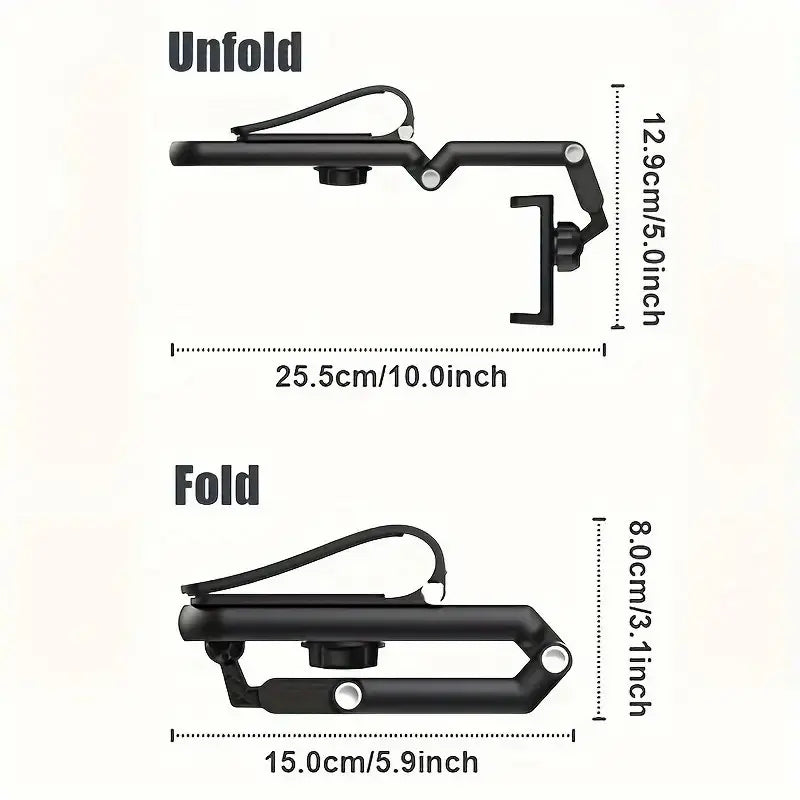 New 1080° Multi-function Sun Visor Universal 360 Degree Rotating Phone Holder