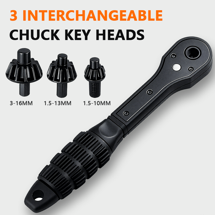 ️Father‘s Day Hot Sale2 in 1 Drill Chuck Ratchet Spanner