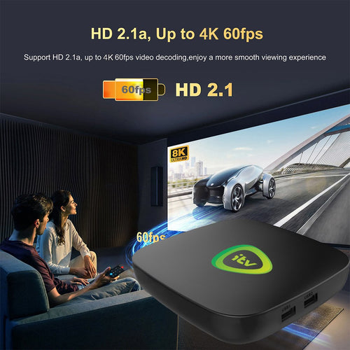 🔥2025 for TV⏰No Monthly Fees📶100% Free TV Box