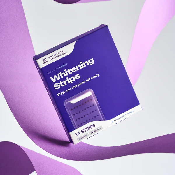 Tiktrove Purple Teeth Whitening Strips