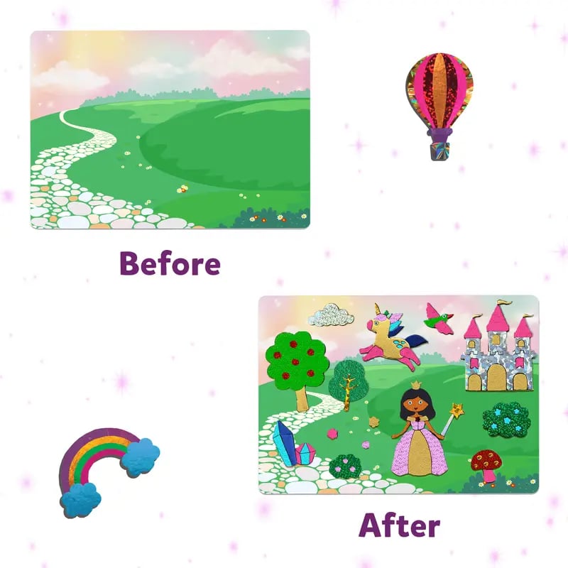 Foil Art & Craft Activity 🤲💓No Mess Art Kit