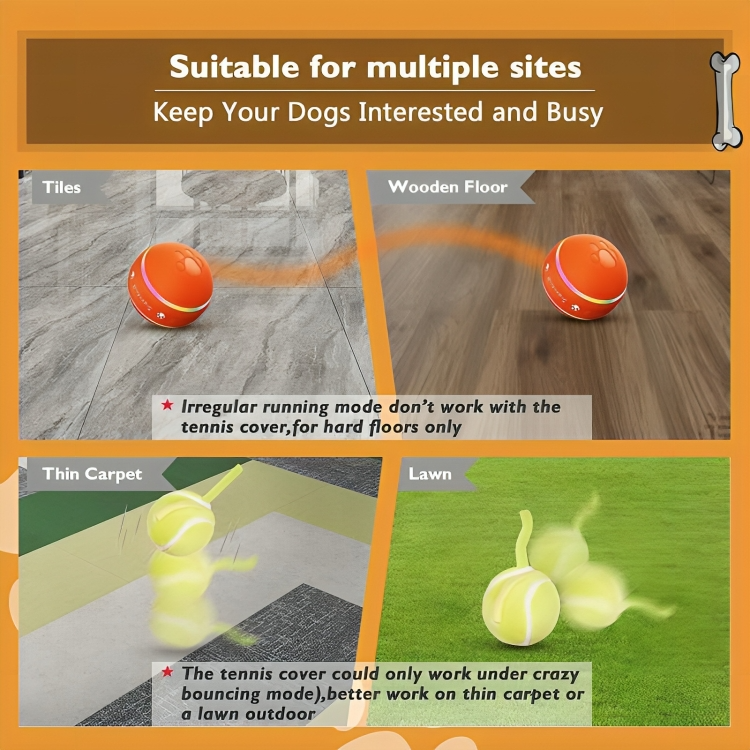 Tiktrove Dog Ball