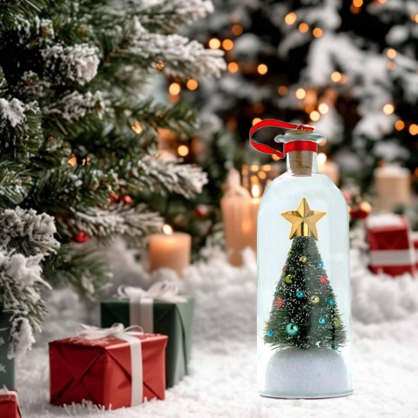 🔥Mr. Christmas Christmas Tree Message In A Bottle