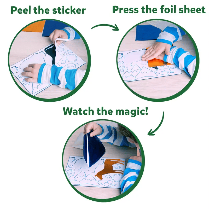 Foil Art & Craft Activity 🤲💓No Mess Art Kit