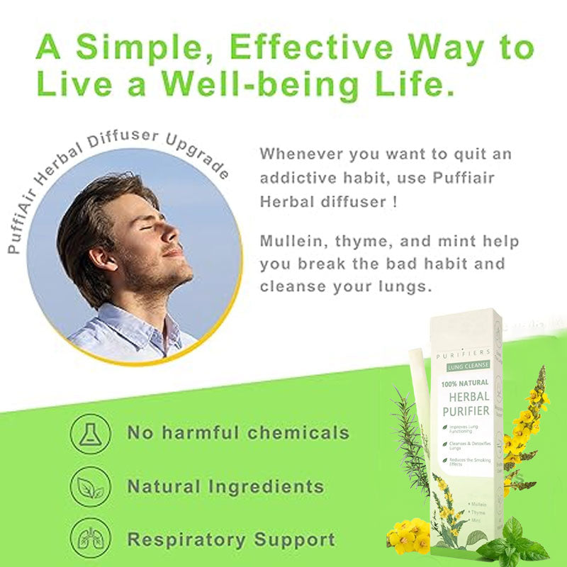 Mullein Relaxation Stick – Soothes Lungs, Detoxifies, Freshens Breath