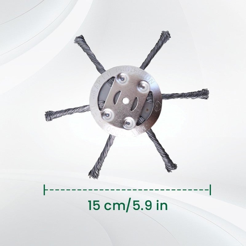 BUY 2 GET 1 FREE6 inch Steel Wire Brush Cutter Trimmer Head