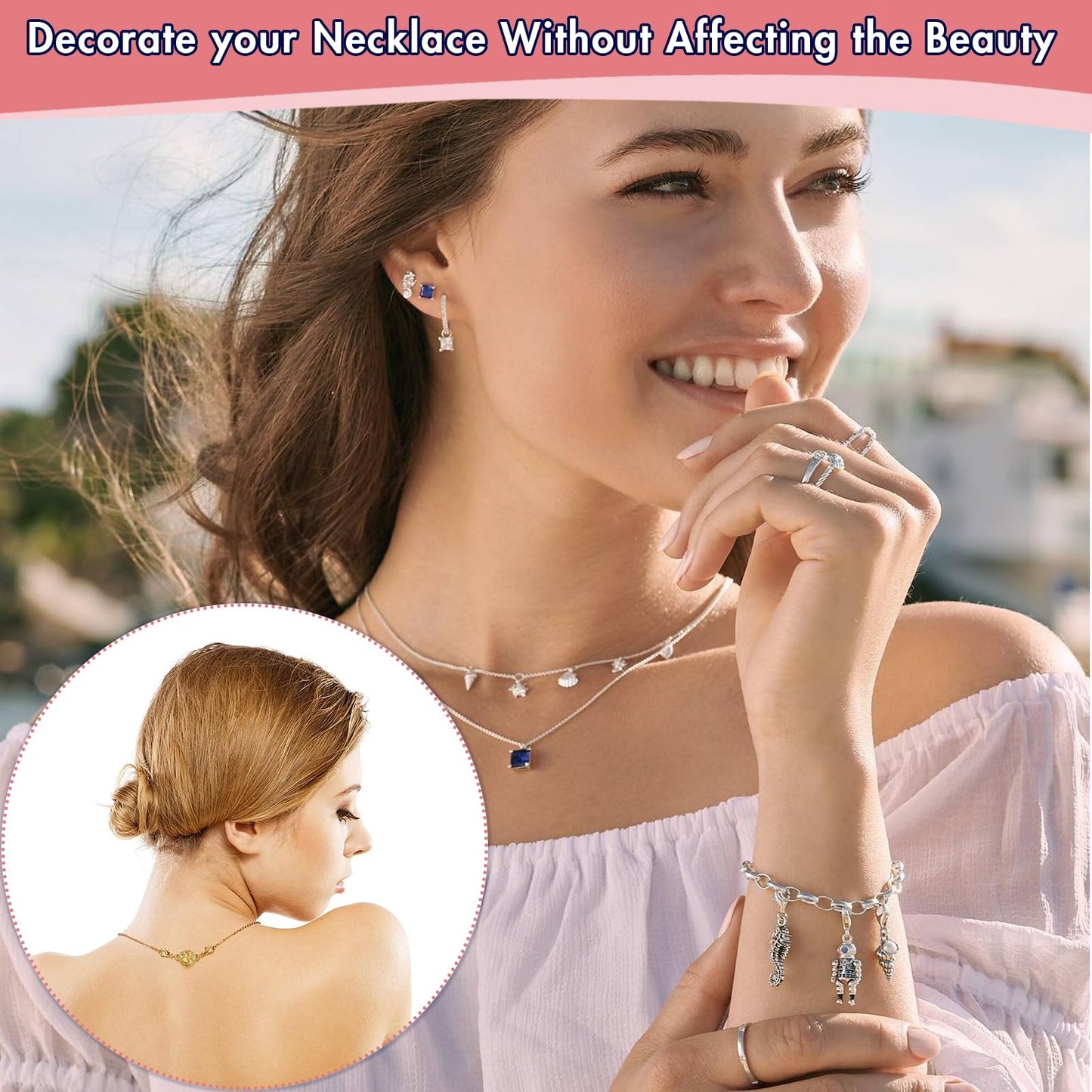🔥Magnetic Necklace Clasps and Closures 1 Set ( 6 PCS )