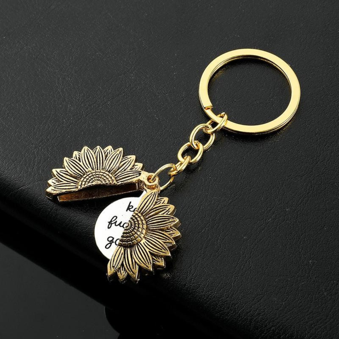 Sunflower Key Chain