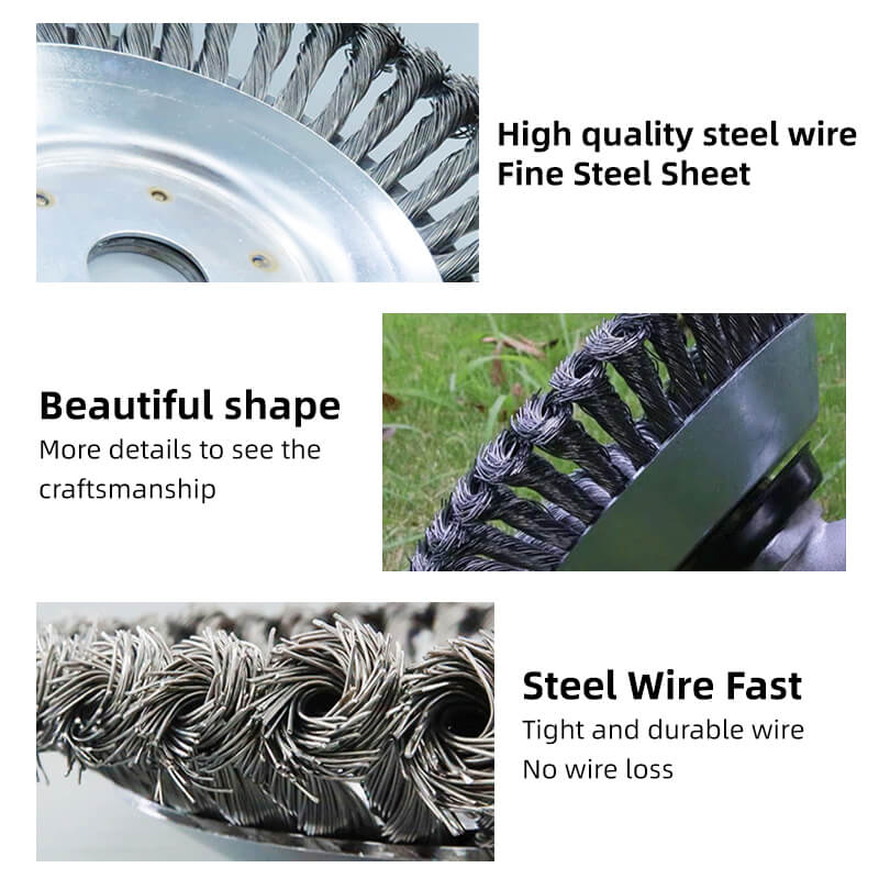 Universal Steel Wire Trimmer Head Replacement