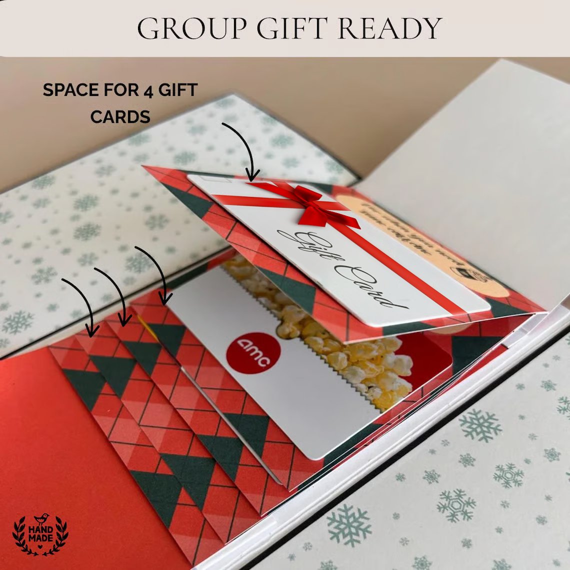 š Handmade Christmas Gift Card Holder