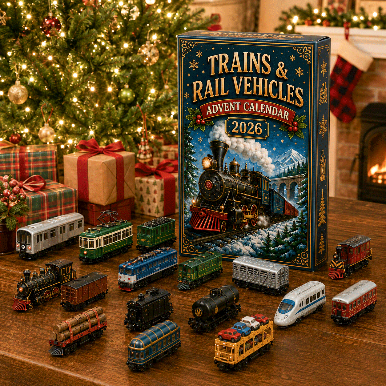 🚂Trains & Rail Vehicles Advent Calendar 2026