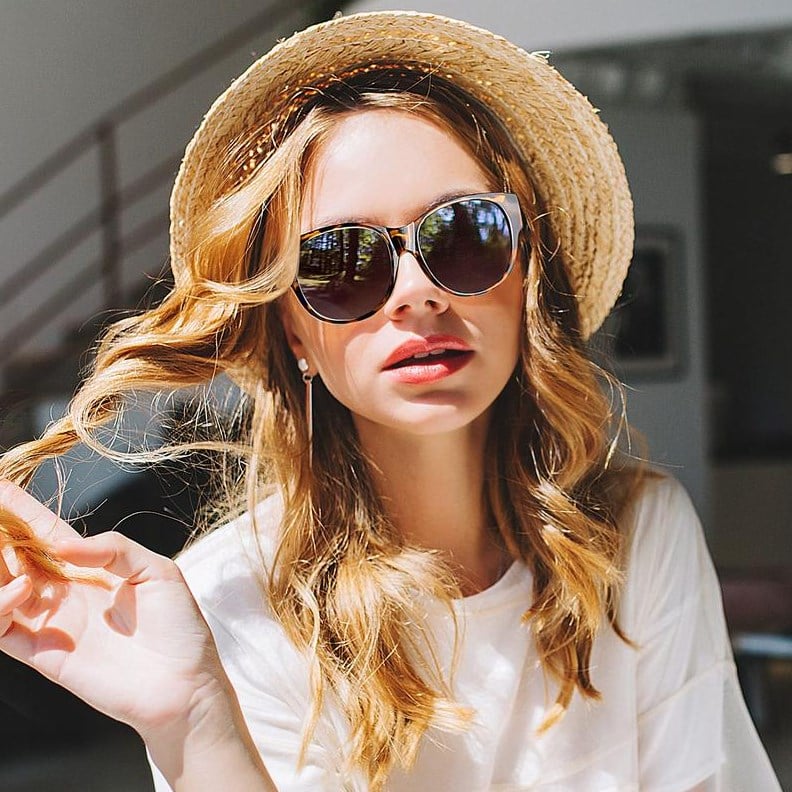 2025 New Polarized UV400 Protection Trendy Round Cat-eye Sunglasses ️