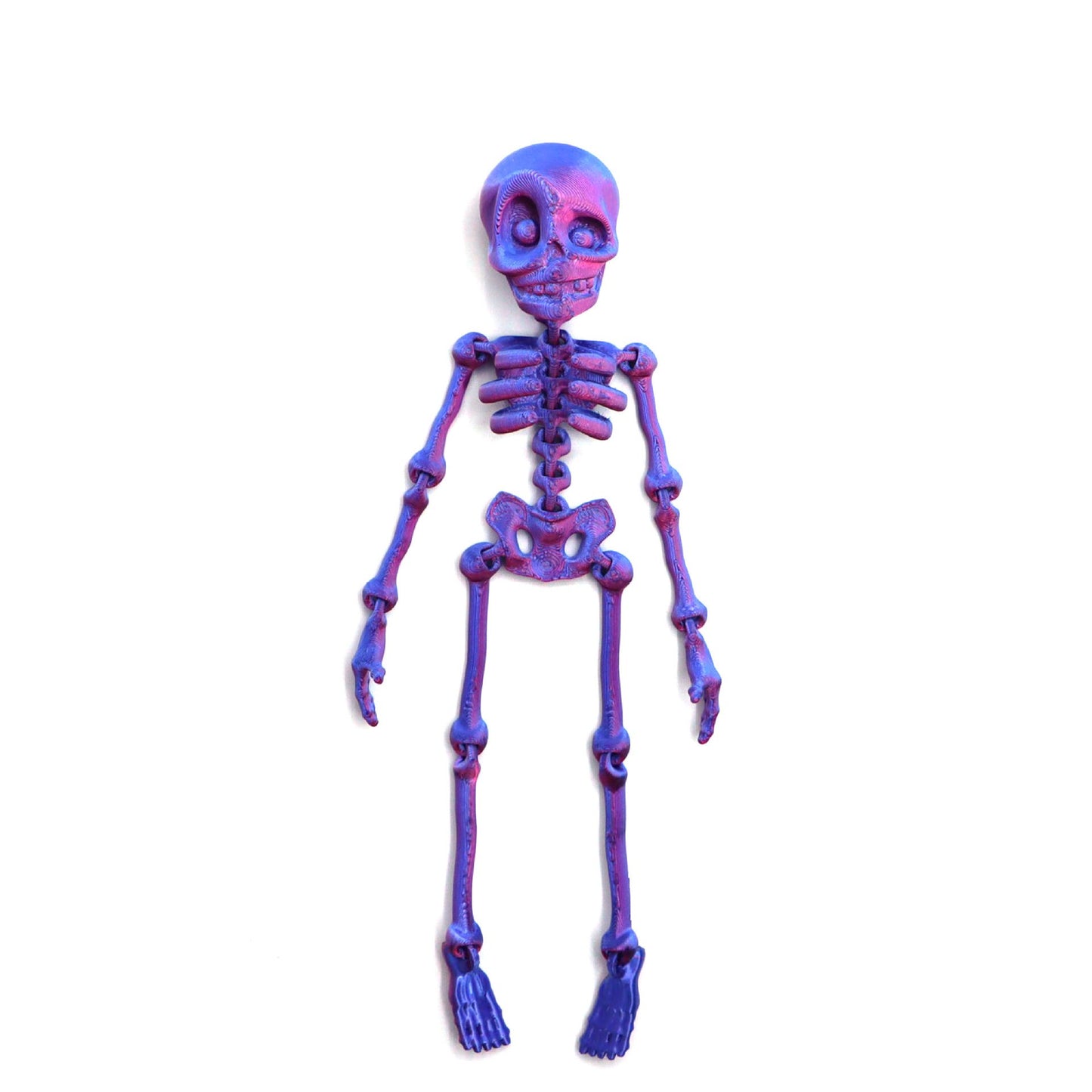 Vintage Skeleton Magnetic Figurine 🎃