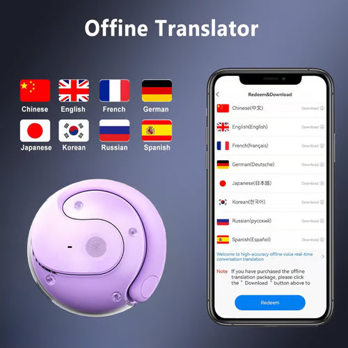 🔥Wireless Bluetooth Translation Earbuds