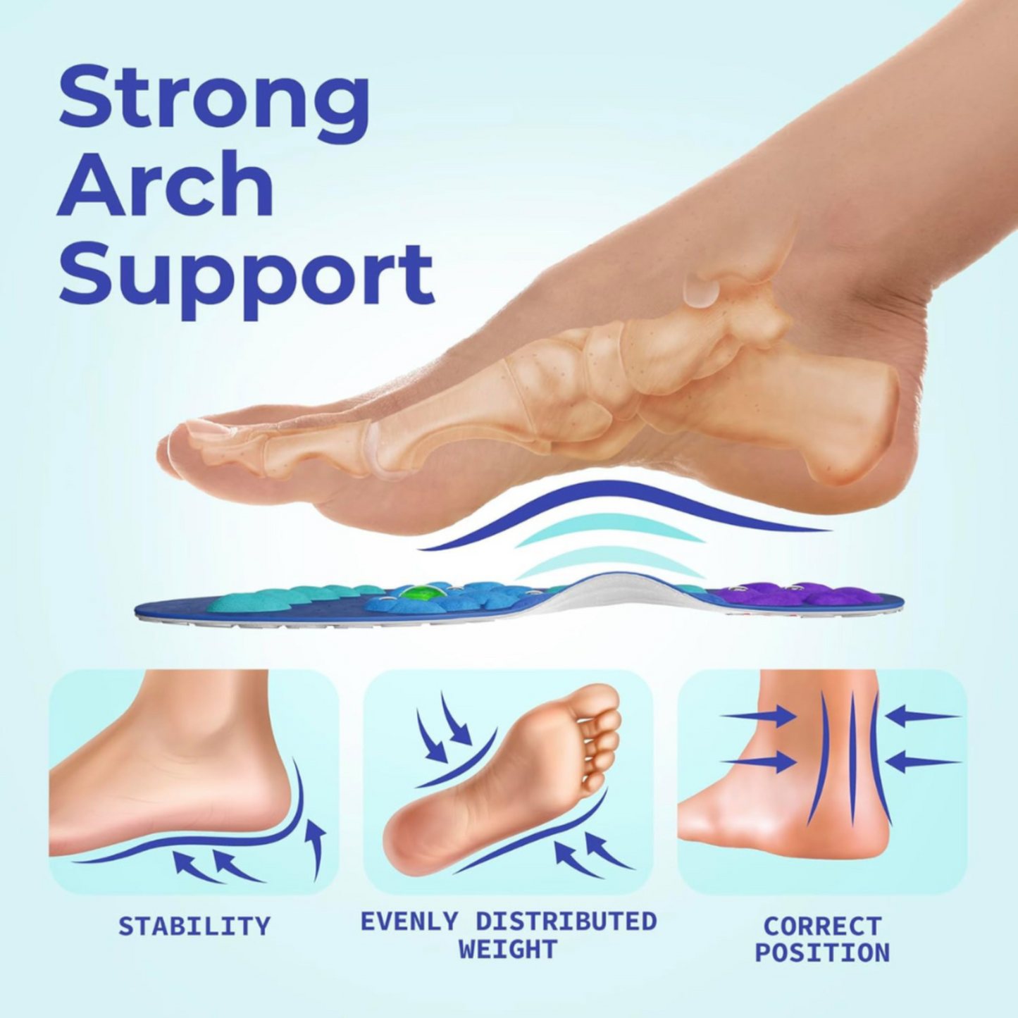 Tiktrove Magnetic Acupressure Insoles