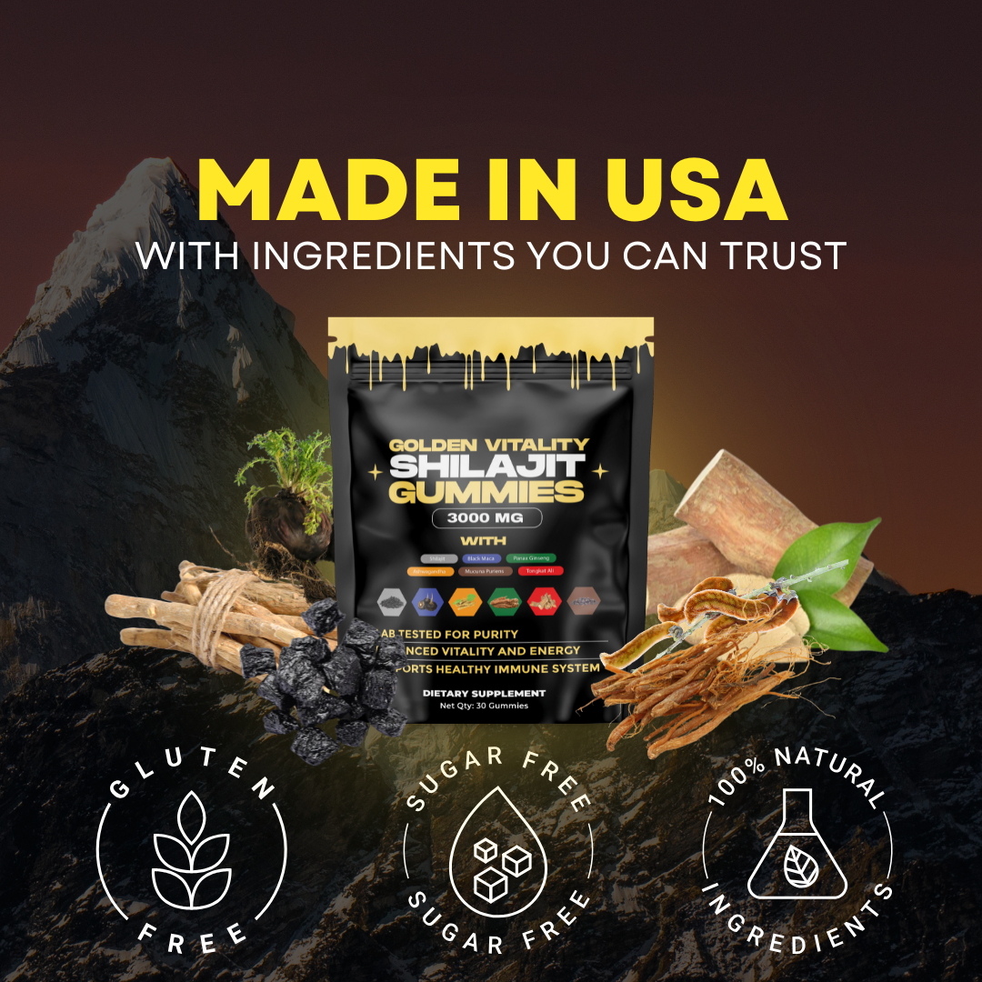 Ateticime Shilajit Gummies(Mixed Packaging Of Old And New)