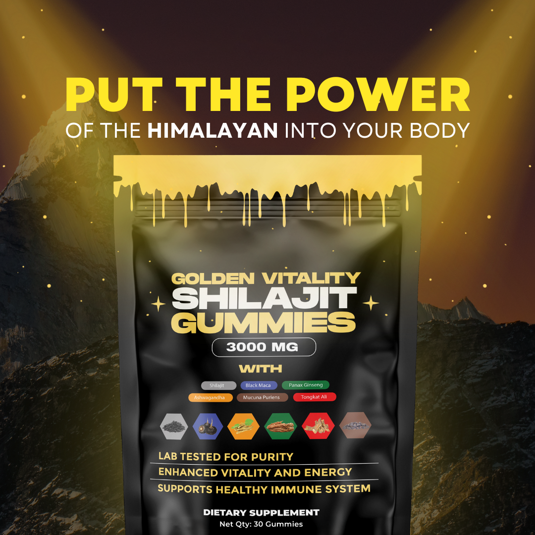 Ateticime Shilajit Gummies(Mixed Packaging Of Old And New)