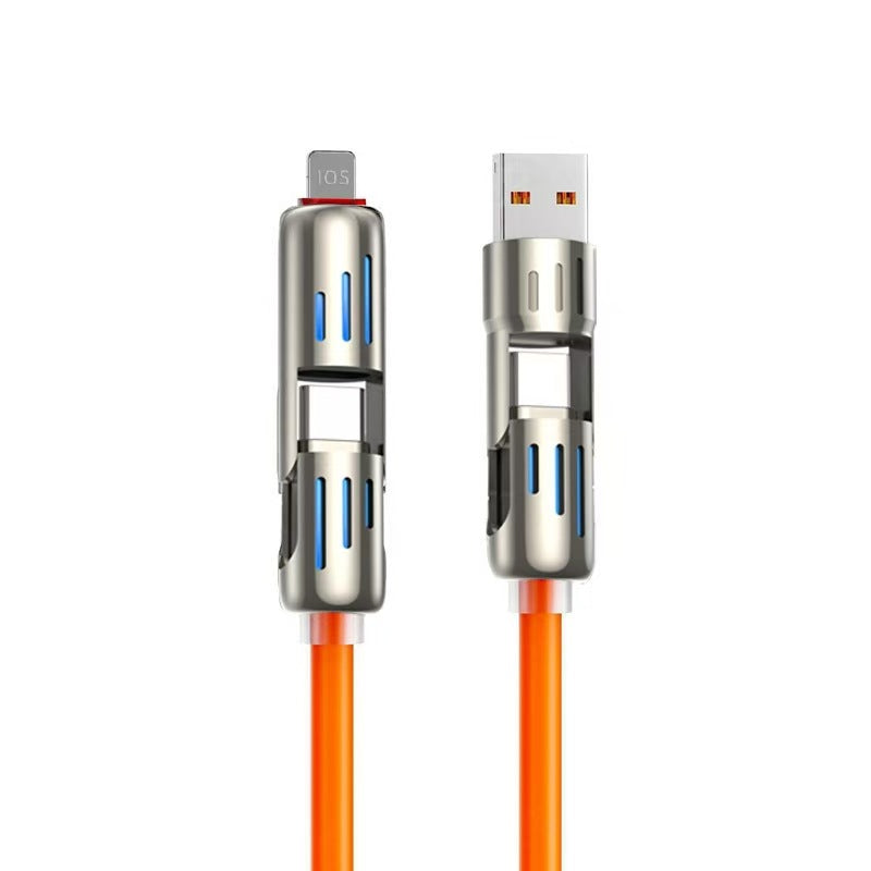 📲4-in-1 USB Charging Cable fast charging MAX 240W⚡