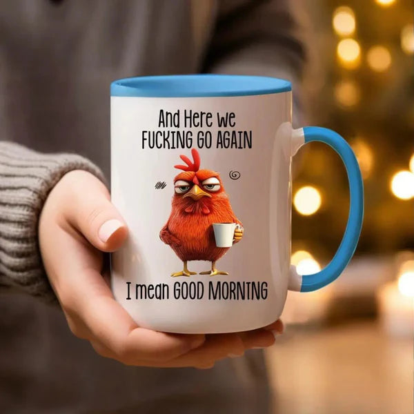 ?F-Caw-F Funny Chicken Mug