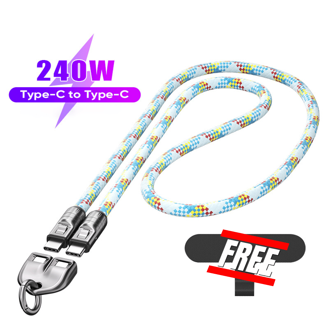 🔥240W USB-C Fast Charging Phone Lanyard