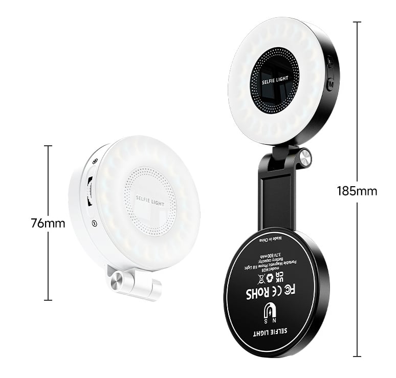 š„ 3-in-1 Magnetic Beauty Selfie Light for Phones