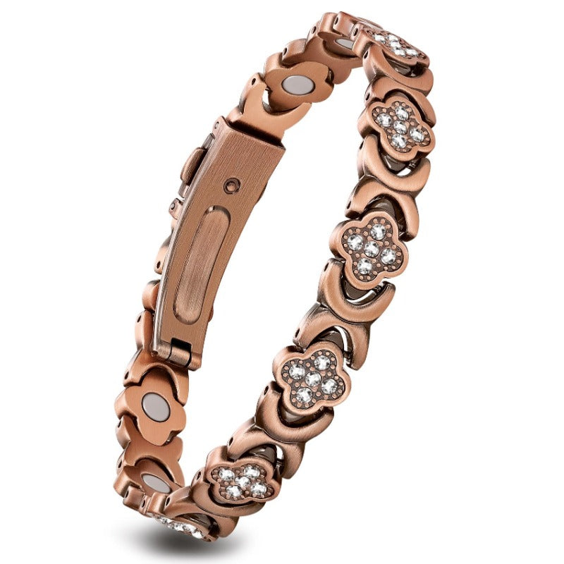 Tiktrove Adjustable Healing Magnetic Bracelet for Women