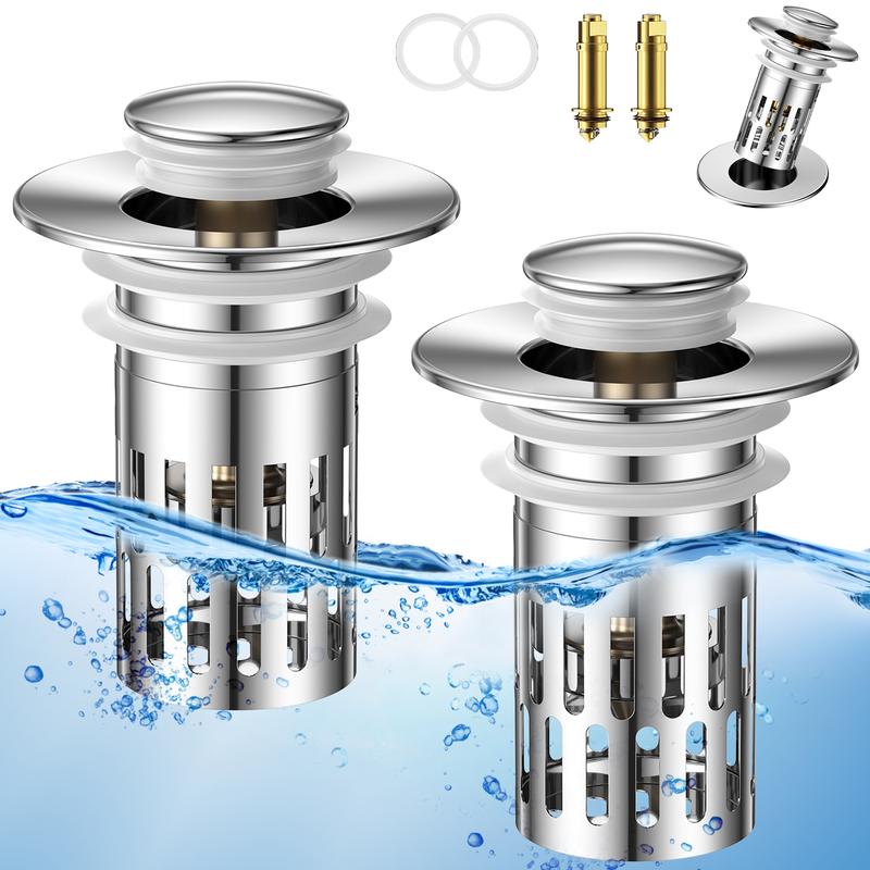 🔥Universal Stainless Steel Drain Strainer (BUY 2 GET 1 FREE)