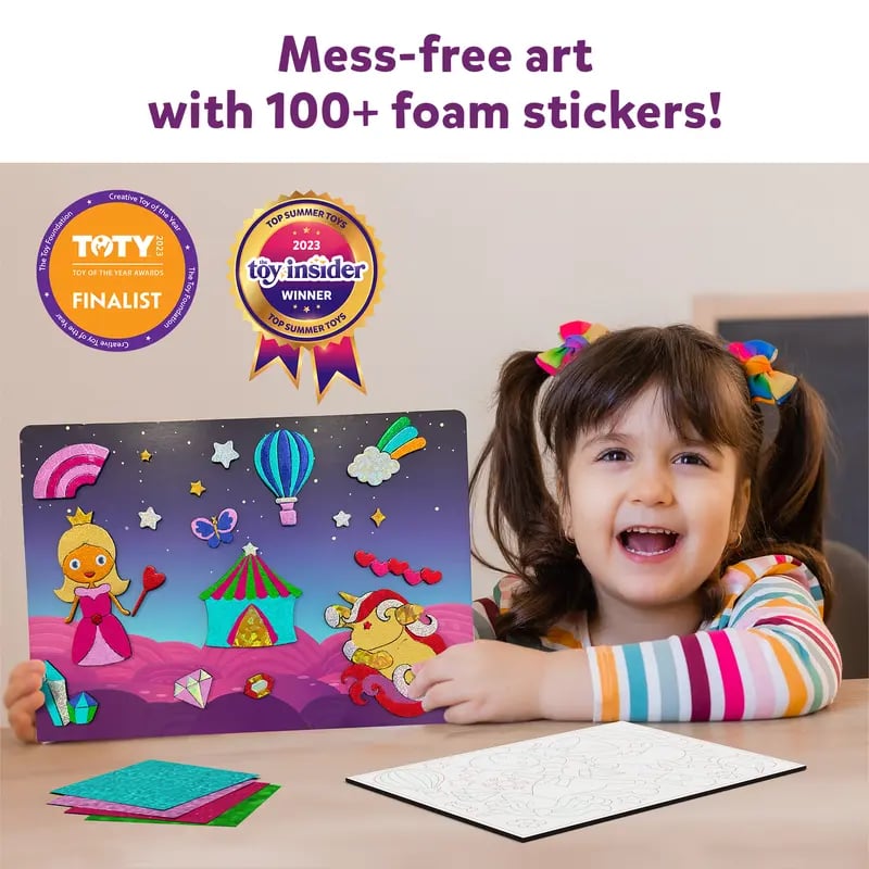 Foil Art & Craft Activity 🤲💓No Mess Art Kit