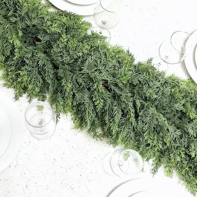 🎅⛄2025 Christmas Artificial Cedar Garland🎄